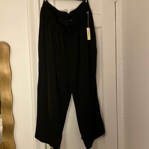 Summersalt Silky Luxe Palazzo Pants with Ties (NWT)